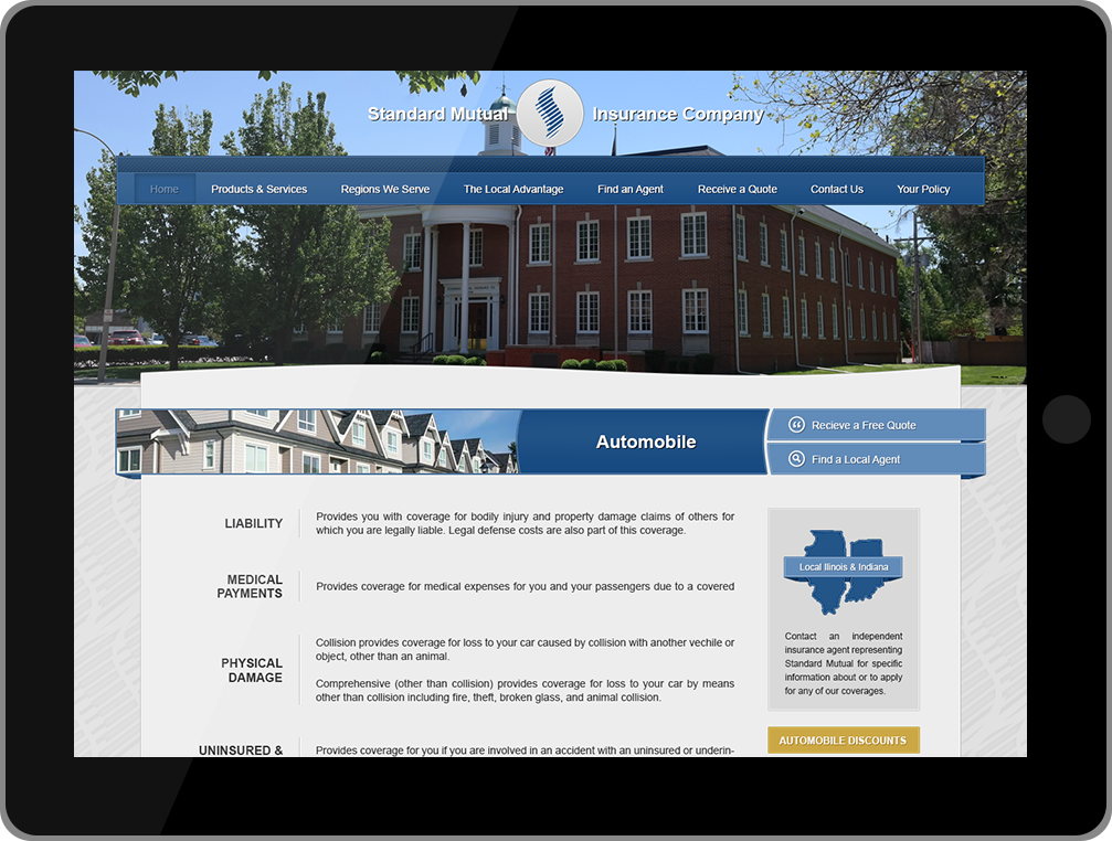 Standard Mutual Insurancetablet website